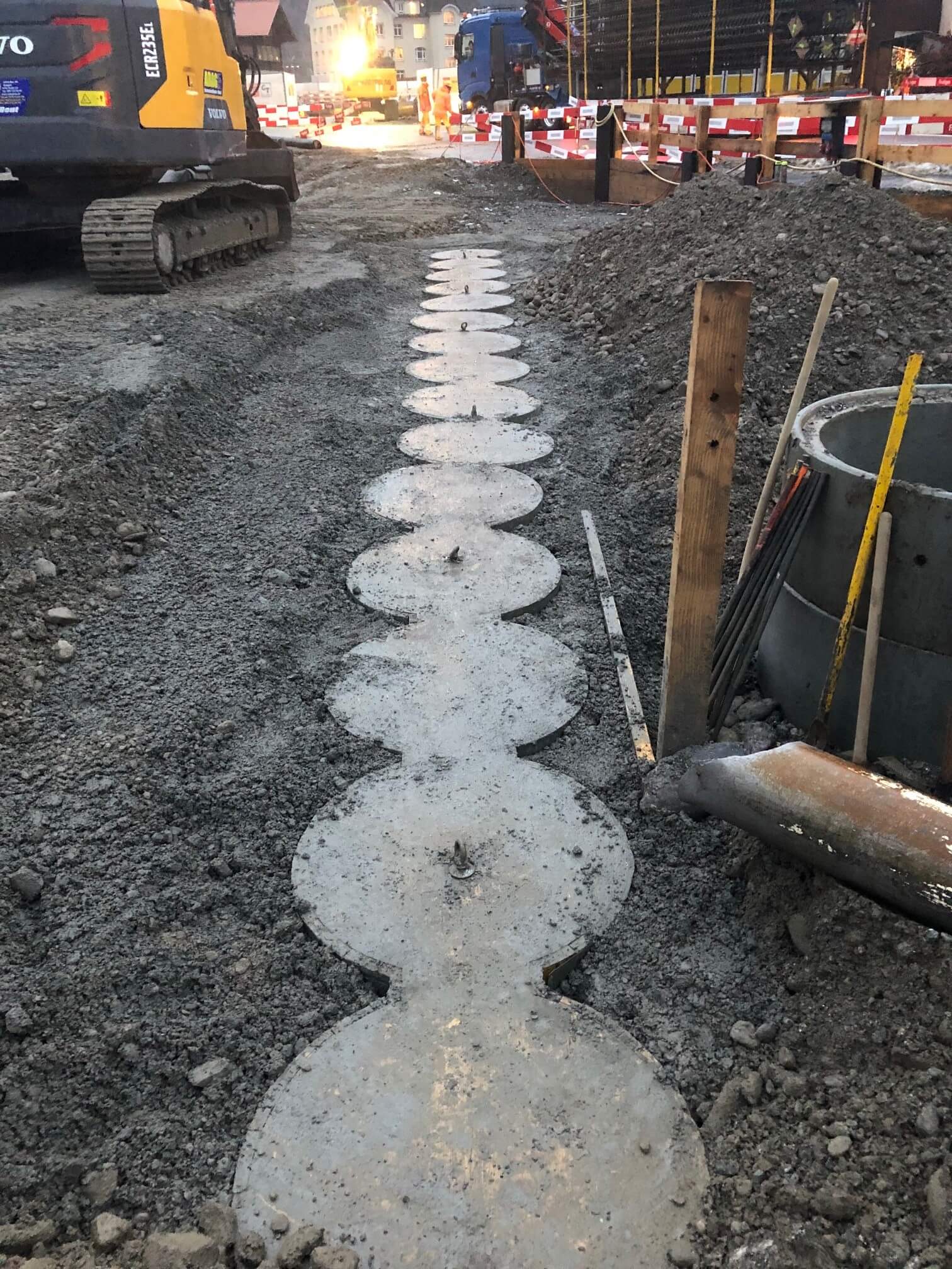 Wilderswil bypass 664 piles Ø 900 mm