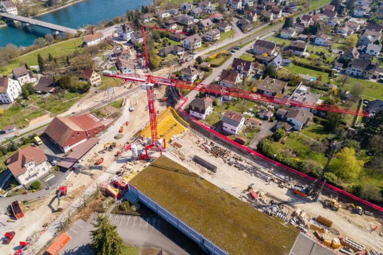 Paypass Bad Zurzach with secant pile wall